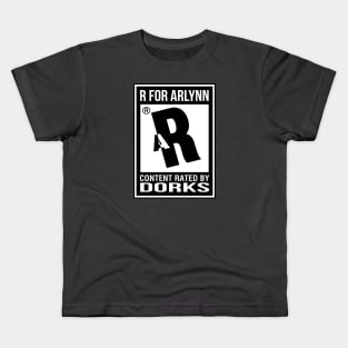 Rated R for Arlynn Kids T-Shirt